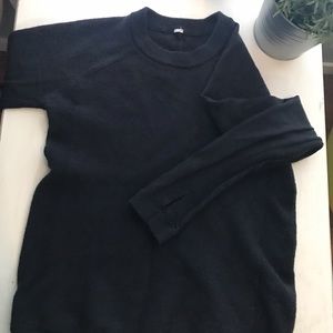 Black lululemon sweater, xs 2/4